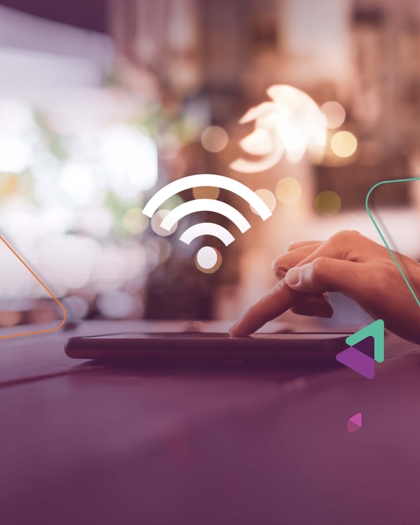 business-wifi-button
